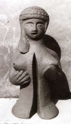 East-West Figurine